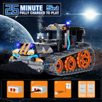 STEM Building Toys for Boys 6-12, 5in1 Remote & APP Controlled Car/Tank/Robot/Tracked Racer STEM Building Kit, 552 Pcs Educational Learning Building Blocks for Kids, RC Car Set for Boy Girls