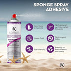 AK TRADING CO. Professional Quality General Multipurpose Spray Adhesive, 12-Ounce for Acoustic Panels & Craft Upholstery Foam Adhesive & Fabric Glue