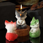Fox Candle Soap Mold Animal Resin Casting Mold for Wolf, Candle Making, Home Decor - 3D Silicone Mold