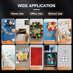 504 Pcs Clear Removable Adhesive Dots, Glue Point Dots for Crafts Balloons Poster, Double Sided Sticky Round Dots (0.39 Inch)