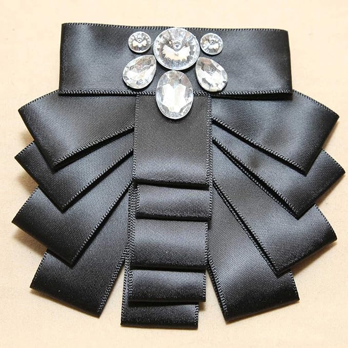 Humphrey's Craft 2 Inch Black Double Faced Satin Ribbon - 20 Yards for Gifts Wrapping DIY Bows Wedding Bouquet Cutting Ceremony Decoration Christmas Tree.