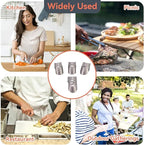 8Pcs Finger Guards for Cutting, Knife Cutting Protector Finger Kitchen Tool Hand Guard Finger Protector Kitchen Finger Nail Protector Hand Cut Guard Kitchen Finger Cutting Protector