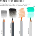 Winsor & Newton Studio Collection Artist Pencils, Color Pencils, Set of 12