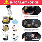 YIHUA 928D Soldering Iron Kit, 65W Soldering Iron, Fully Digital, Display °F/°C, Temperature Control, Accuracy 194~896℉- Soldering Kit with Sleep Function, Temp. Correction Function, Holder &more.