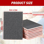 24 Pcs Sanding Sponge 180 Grit, Washable & Reusable Sanding Blocks for Wood, Metal, Drywall, Glazing, Wet Dry Sandpaper for Smooth Finishing