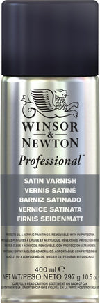 Winsor & Newton Professional Artists' Aerosols, Picture Varnish, Satin, 400ml