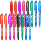 Hpmjz 16pcs Heat Erasable Pens for Fabric, Fabric Marking Pens Fabrics Markers No Ghost Lines, Disappearing Ink for Precise Marking for Quilting Sewing Embroidery DIY Dressmaking Fabrics Tailors Chalk