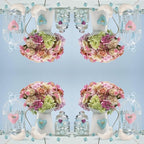 20-ct 13x13 Flowers Paper Luncheon Decoupage Napkins, 3-Ply Servilletas Printed Jug Full of Flower Cocktail Napkin for Art, Dinner and Party, Disposable Napkins Decor
