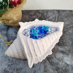 Wehous Large Conch Silicone Mold Unique Conch Shaped Tray Resin Concrete Mold 3D Candle Vessels Trinket Holder Container Epoxy Mold Marine Shell Storage Tray Casting Clay Craft Mould DIY Home Decor