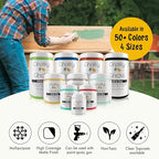 Chalky Chicks All-in-One Chalk Paint for Furniture or Cabinet - 16 Fl Oz - Matte Finish Bees Knees (Yellow) for Metal, Wood Furniture Paint - No Sanding All-in-One for Home Decor & Crafts, USA Made