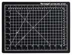Dahle Vantage 10670 Premium Self-Healing Cutting Mat, 9"x12", 1/2" Grid, 5 Layers for Max Healing, Perfect for Crafts & Sewing, Black