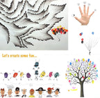 Craft Ink Pad Stamps Partner DIY Color,15 Color Craft Ink Pad for Stamps, Paper, Wood Fabric (Pack of 15)