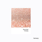 Hemway Polyurethane & Epoxy Resin Glitter 100g / 3.5oz Metallic Crystal Flake Additive for Flooring Jewelry Tumblers Glass Pigment - Chunky (1/40" 0.025" 0.6mm) - Rose Gold