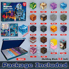 Goody King 150 PCS Magnetic Building Blocks,Dark Castle Set Magnetic Blocks,Magnetic Toys for Kids, Sensory Toy for STEM Learning Toys for Kids 3+ Boys and Girls Christmas Birthday Gifts