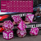CiaraQ DND Dice Sets- 26 X 7 Polyhedral Dice (182pcs) with a Large Drawstring Bag, Multi-Color Engraved Gaming Dice for Dungeons and Dragons, Role Playing Table Game.