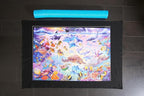Buffalo Games - Roll-up Puzzle Mat - Jumbo Size for up to 2000 Piece Puzzles - Easy Storage and Clean Up - Expanding Tube for Roling - Save Your Jigsaw Puzzle