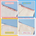 2 PCS 3mm Edge Lock Seam Guide, Mini Sewing Finger Ruler for Hand Sewing, DIY Sewing Kit Tool, Sewing Needle Gauge Measuring Guide, Blue