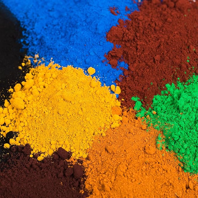 GOODTAKE Concrete Pigment, Grass Green Iron Oxide Pigment Powder, Concrete Cement Dye Color Pigment for Pastel Tile Paint Concrete Cement Mortar Grout (Grass Green, 8 oz)