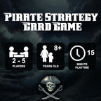 Cursed Tides - Strategy Card Game | Fun for Kids, Teens & Adults | 2-5 Players | Ages 8+ | Quick 15-Minute Gameplay