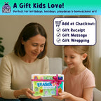 DIY Clay Cute Mini Eraser Kit for Kids - Birthday Christmas Gifts for 4 5 6 7 8 9 10 11 12 Girls & Boys - Students Desk Pet Animals Make Your Own Erasers Kit, Arts and Crafts for Kids Ages 8-12 4-8