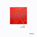 Hemway Polyurethane & Epoxy Resin Glitter 100g / 3.5oz Metallic Crystal Flake Additive for Flooring Jewelry Tumblers Glass Pigment - Microfine (1/256" 0.004" 0.1mm) - Red