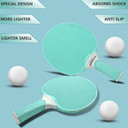 Senston Table Tennis Rackets Set,Professional Ping Pong Paddle Set for 4 Players, Composite Rubber Table Tennis Paddles, Indoor or Outdoor Games.