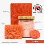 Eye Candy Pigments Premium Orange Mica Powder - Tiger (50gr) - for Epoxy, Resin, Soap, Paint, Woodworking, Acrylic Pouring, Bath Bombs, Fishing Lures - DIY Arts and Crafts Additive