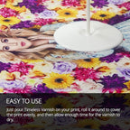 Breathing Color Timeless Archival Print Varnish - 1 Gallon Glossy Finish - Premium Quality Water-Based Canvas Coating with Fade Protection
