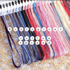 51buyoutgo 11CT Stamped Cross Stitch Kits for Adults - 16x16 in Beginner Embroidery Kit with Easy Funny Washable Seaside Landscape Pattern, Pre Printed Fabric for DIY Home Decor, Gifts, Stress Relief
