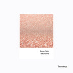 Hemway Polyurethane & Epoxy Resin Glitter 100g / 3.5oz Metallic Crystal Flake Additive for Flooring Jewelry Tumblers Glass Pigment - Microfine (1/256" 0.004" 0.1mm) - Rose Gold
