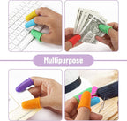 Mr. Pen- Hot Glue Gun Finger Protectors, 24 pcs, Assorted Colors Silicone Finger Protectors, Rubber Fingers Tips, Rubber Finger Covers, Rubber Finger Tips Protector, Finger Grip, Finger Rubber Tips