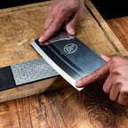 Diamond Sharpening Stone, Honeycomb Surface Plate with Non-slip Base for Pocket Knives Scissors (240/400/600/800/1000/1200/1500/2000/3000 Grit, with Angle Guide and Leather)