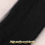 QMNNMA Wool Roving 0.88 lb (14.1 Ounces), Colored Natural Wool Roving for Spinning, Soft Chunky Yarn for Wool Felting, Felting Pad, Felting Supply, Wool Yarn Bulk, Carded Stuffing(400g)