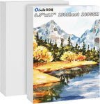 150 Sheets Watercolor Paper Bulk,White Water Color Paper for Kids Child Students Adults Artists Drawing-65LB/180GSM Art Paper-8.5 x 11 inch Painting & Craft Papers, Finger Paints, Watercolor, Tempera
