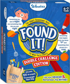 Skillmatics Indoor Scavenger Hunt Card Game - Found It Double Challenge, Learning Toys, Educational, Gifts for Kids, Boys, Girls and Families, for Ages 4, 5, 6, 7, Perfect for Home, School, Playdates