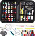 Rustark 134Pcs Sewing Kit with Portable Bag, Premium Sewing Supplies Kit Includes 40 Colors Sewing Threads and Accessories Kit for Home Traveler Emergency Sewing Repair