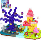Magnetic Blocks Building Cubes, Magnetic Tiles Kids Montessori Sensory Toys & Games for 3 4 5 6 7 8 9 10 11 12 13 Year Old Boys Girls, Kids Toddler Halloween Decorations Party Favors Birthday Gifts