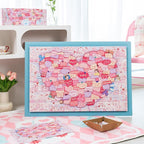 MOMIBOOK Puzzles for Adults 1000 Pieces Jigsaw Puzzles of This Little Thing Called Love, Painting Image Challenging Hard Impossible Hard Puzzle Unique Funny Christmas Valentine's Birthday Gifts
