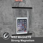 WITCOLOR Magnetic Poster Hanger Frame, 19x13 19x25 19x27 Poster Frame Wooden Magnetic Hanging Kit for Walls Map Picture Diamond Painting Canvas Artwork (Black)
