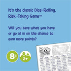 PlayMonster Farkle Dice Game — Exclusive Premium Dice Cup — Family Game Night — Easy to Shake and Slam — for Ages 8+