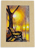 8x10 Mat Bevel Cut for 5x8 Photos - Acid Free Fresh Linen Canvas Precut Matboard - For Pictures, Photos, Framing - 4-ply Thickness