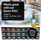 Pigment Powder for Epoxy Resin, 24 Pastel Colors, Mica Powder for Candle Dye, Bath Bomb Coloring, Soap Making, Resin Pigment, Metallic Pearl Soap Dye for Candle Making