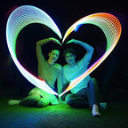 TOSY Flying Ring - 16 Million Color RGB or 12 LEDs, Super Bright, Lost Mode, Auto Light Up, Camping Essentials for Kids/Teens/Boy/Girl, Safe & Soft, Waterproof, Pool/Beach Games, Lightweight Toy