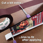 BookGuard 1-1/2 Inch Vinyl-Coated Cotton Cloth Bookbinding Repair Tape, 15 Yard Roll, Burgundy