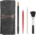 14Pcs Scratch Art Tools, Dual Tip Scratch Coloring Stylus Paper Art Kit for Adults, Complete Scratch Art Tools Set for DIY Painting and Drawing