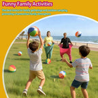 Granny Pants Yard Game, Hilarious Inflatable Ball Relay Set with Granny Giant Stretchy Pants, Ganny Pants Outdoor Game, Balls and Pump, Team Relay Family Reunion Party Field Game Set