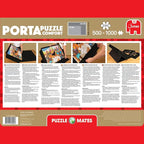 Jumbo Portapuzzle Comfort - Non-Slip Felt, Portable Jigsaw Puzzle Board with Adjustable Angle for 500 to 1000 Pieces - Lightweight, Easy to Store Puzzle Mat, Sorter & Organiser