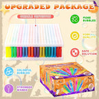 400 Piece Halloween Party Favor Bubbles, Halloween Bubble Wands Bulk for Kids Party Favor Supplies, Trick or Treat Goodie Bags, School Classroom Game Rewards, Halloween Miniatures