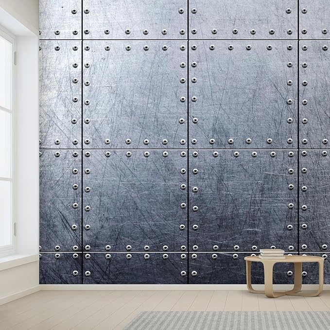 wall26 Metal Wallpaper Background Canvas Art Wall Decor - 108x168 inches