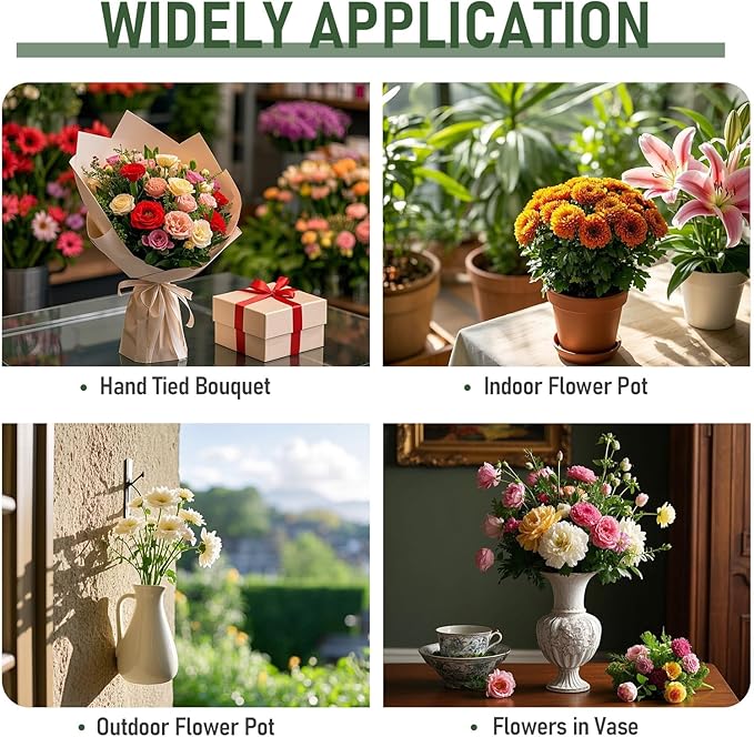 RIDEHILL 3 Pack Floral Foam Blocks, 5.5" x 3.1" x 1.7" Flower Foam for Flower Arrangements Supplies, Wet and Dry Flower Foam Blocks Suitable for Fresh and Artificial Flowers in Decorations